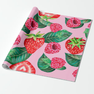 Darstellung des handgezeichneten Wasserfarbenmuste Geschenkpapier