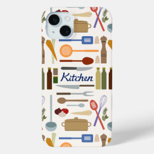 Darstellung des Küchengeschirges+Mustermuster Case-Mate iPhone Hülle