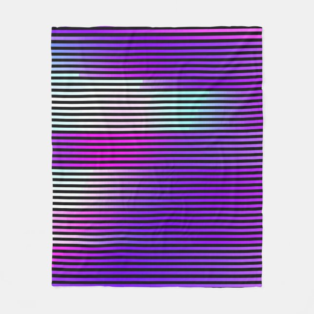  Darstellung eines abstrakten glitzernden Hintergr Fleecedecke (Vorderseite)