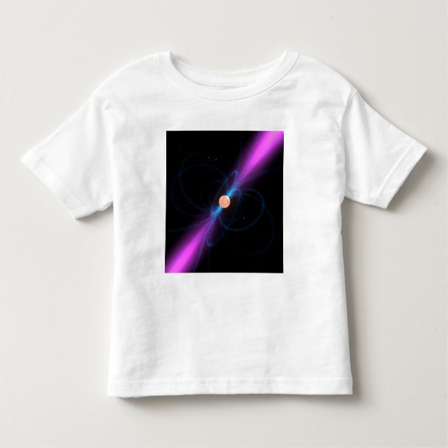 Darstellung eines Pulsars Kleinkind T-shirt (Vorderseite)