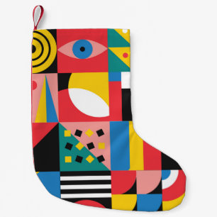Darstellung geometrischer Formen Kleiner Weihnachtsstrumpf