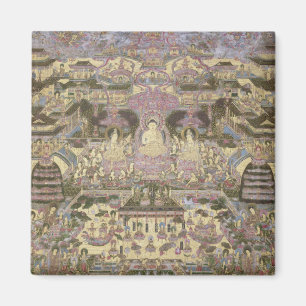 Darstellung spiritueller und materieller Welten Magnet