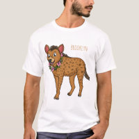Darstellung von Cartoon in Hyena und Blume