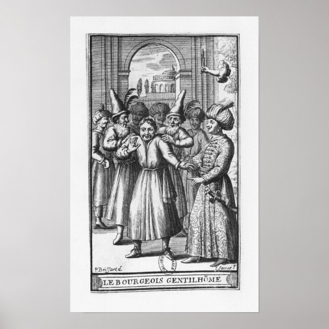 Darstellung von "Le Bourgeois Gentilhomme" Poster (Vorne)