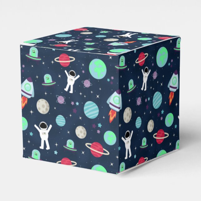 Darstellung von Raummustern Geschenkschachtel (Vorderseite)
