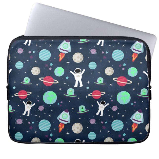 Darstellung von Raummustern Laptopschutzhülle (Vorderseite)