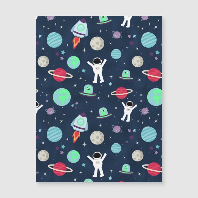 Darstellung von Raummustern Magnetkarte (Vorderseite)