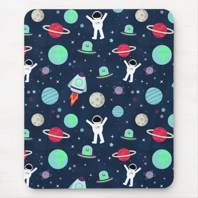 Darstellung von Raummustern Mousepad (Vorne)