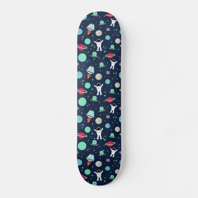Darstellung von Raummustern Skateboard (Vorderseite)