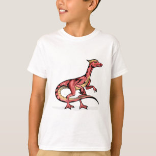 Darstellung von Velociraptor. T-Shirt