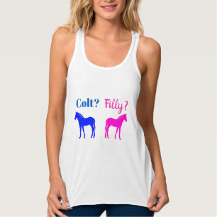 Darstellung von Western im Stile von Fill oder Col Tank Top