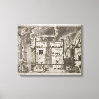 Darstellung, wie neue lange Feuerlöschschläuche en