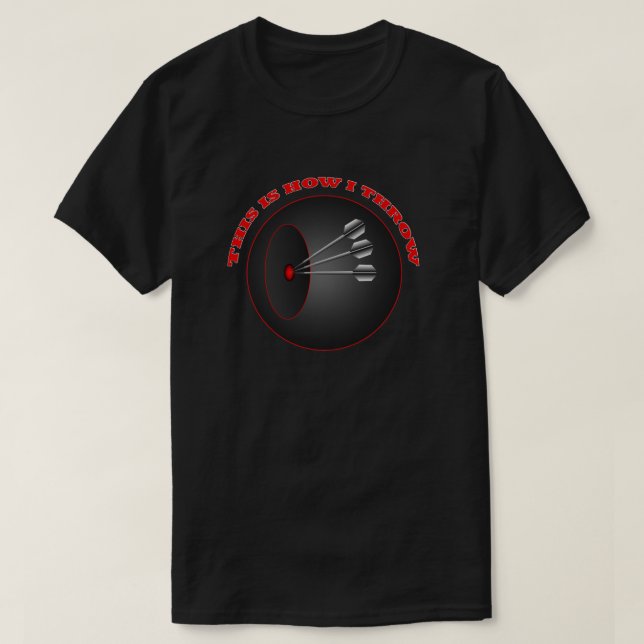 Darstellungen, wie ich Mens Basic Black T - Shirt  (Design vorne)