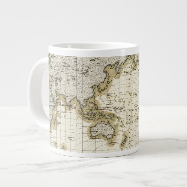 Darstellungsisodynamik Jumbo-Tasse (Vorderseite Links)