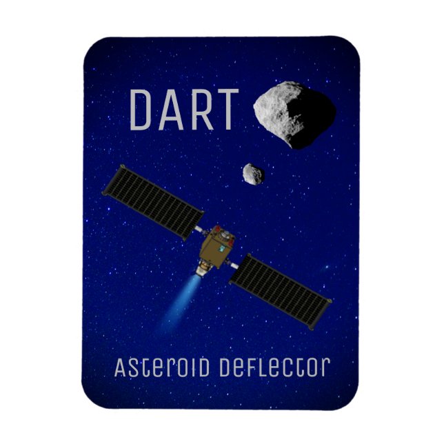 DART Asteroid-Deflektiergeräte Magnet (Vertikal)