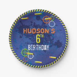 Dart Birthday Party Wars Food Pappteller