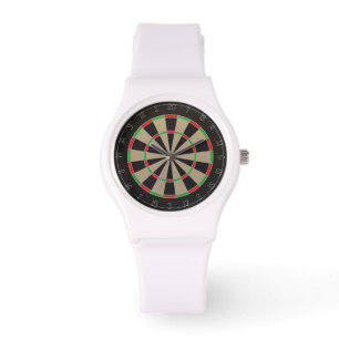 Dart Board Armbanduhr