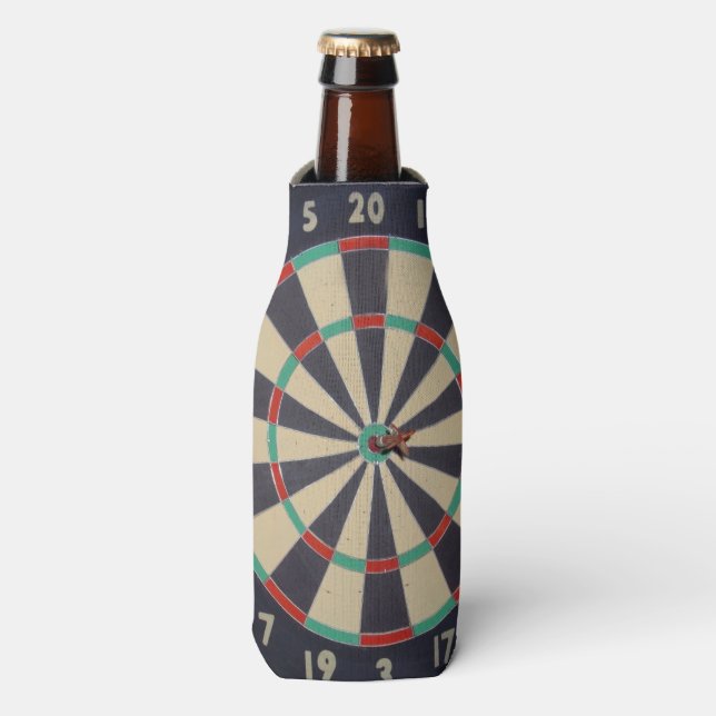 Dart_Board_Bulls_Auge,_Stubby_Holder Flaschenkühler (Flaschenvorderseite)