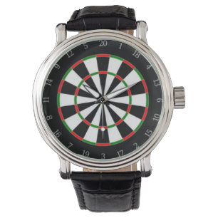 Dart Board Dial Watch Armbanduhr
