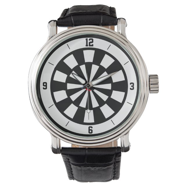 Dart Board eWatch Armbanduhr (Vorderseite)