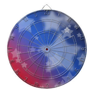 Dart Board für Rot, Weiß und Blau Dartscheibe