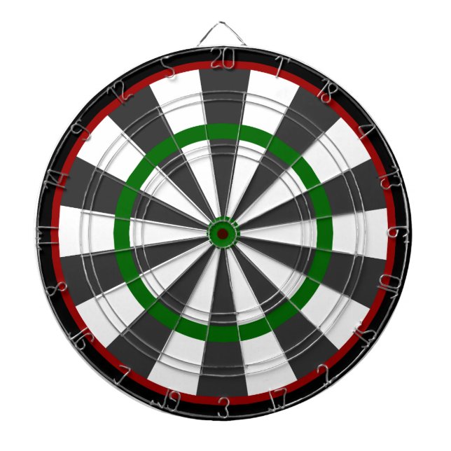 Dart Board/Green/Black Dartscheibe (vorne)