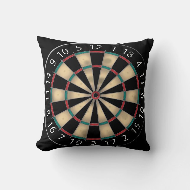 Dart Board Kissen (Vorderseite)