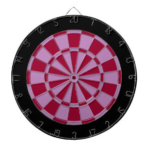 Dart Board: Lavendel, Maroon und Black Dartscheibe