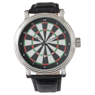 Dart Board Personalisiert Armbanduhr