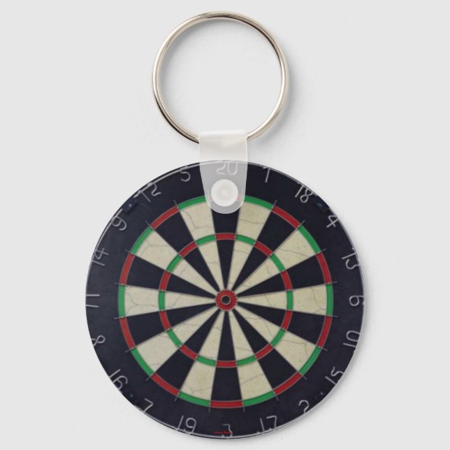 Dart Board Schlüsselanhänger (Vorderseite)