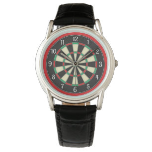 Dart Board Sporty Style Armbanduhr