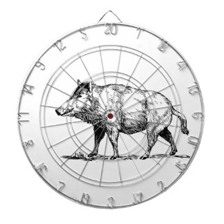 Dart board wild boar / Dartscheibe Wildschwein