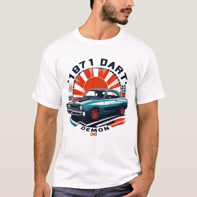 Dart-Demon 340 1971 T-Shirt (Vorderseite)