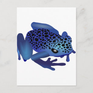 Dart Frog Postkarte