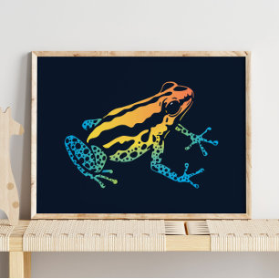 Dart Frog   Wall Print for Dschungel Room Poster