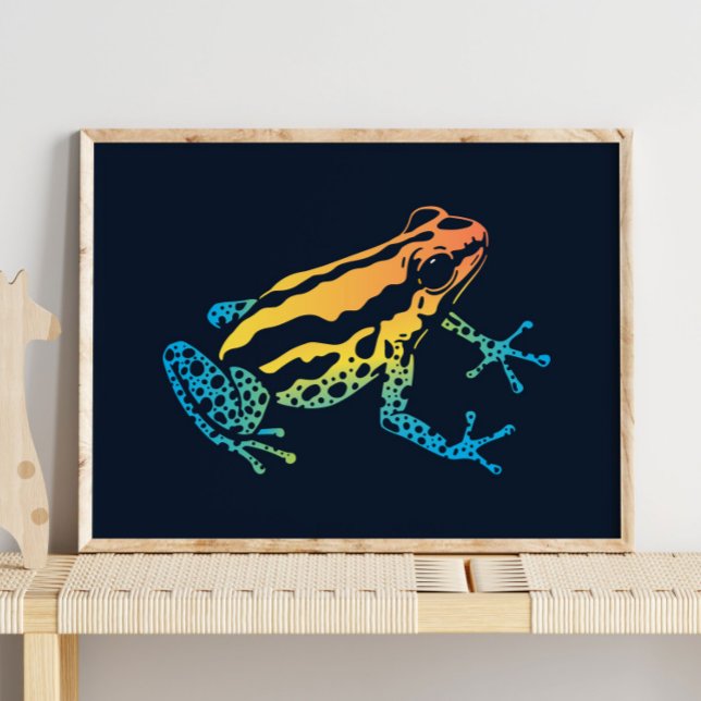 Dart Frog | Wall Print for Dschungel Room Poster (Von Creator hochgeladen)