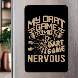 Dart Game Flex - Dart Fan Magnet