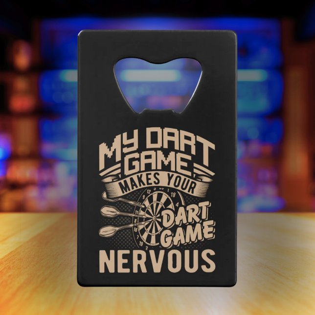 Dart Game Flex - Dart Player Geldbeutel Flaschenöffner (Von Creator hochgeladen)