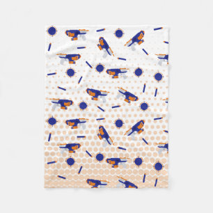 Dart Gun Battle War Boys - Muster Fleecedecke