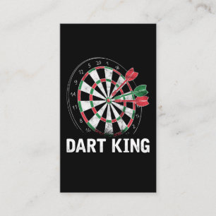 Dart King Best Darts Player Visitenkarte