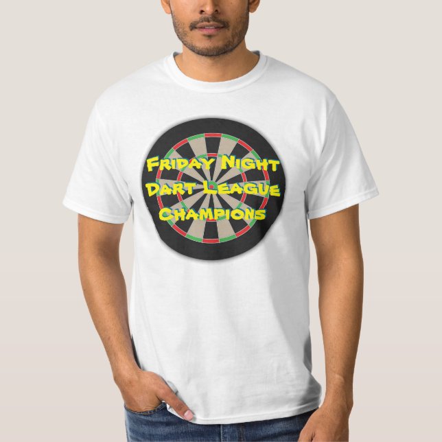 Dart League Champs T-Shirt (Vorderseite)
