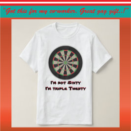 Dart League Geburtstags-Spaß T-Shirt