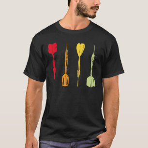 Dart Shirt Coole Kunst für Männer Frauen Dartboard