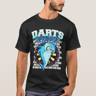 Dart Team Player Shark Dartboard Angebot T-Shirt