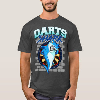 Dart Team Player Shark Dartboard Angebot T-Shirt