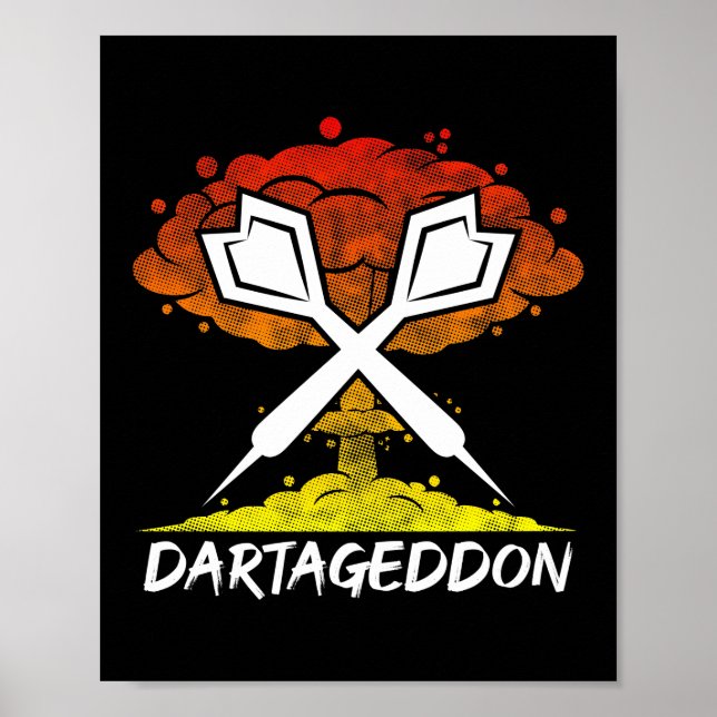Dartagddon Darts Player Poster (Vorne)