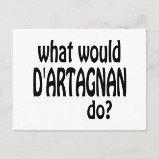 D'Artagnan Postkarte