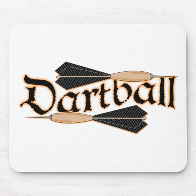 Dartball Darts Mousepad (Vorne)