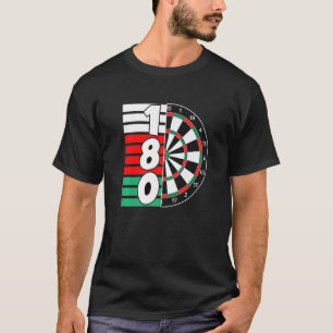 Dartboard ab 180 Punkten 180 in Darts Premium_1 T-Shirt