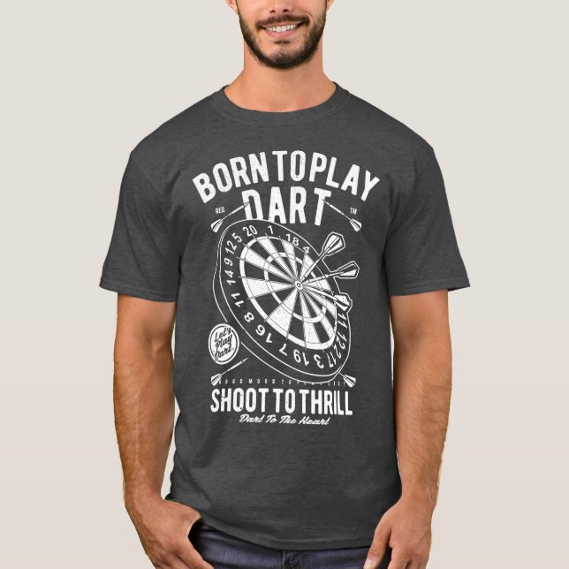Dartboard Dart Team Darts Sports Bar sports T-Shirt (Vorderseite)